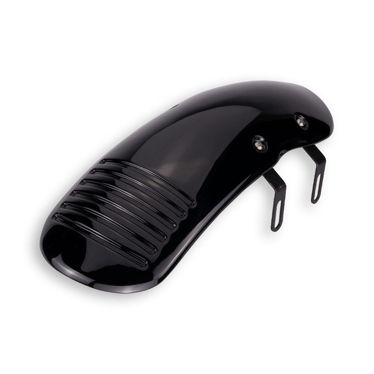 Glossy black short front mudguard for Royal Enfield Hunter 350