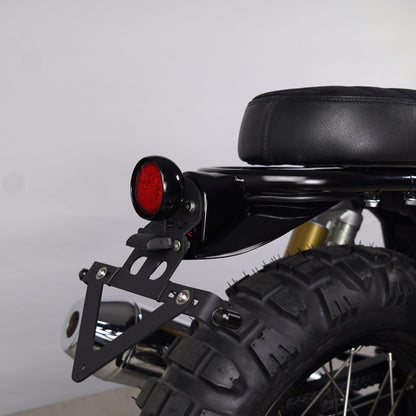 Short Rear Mudguard in scrambler style for Royal Enfield Interceptor 650 and GT 650