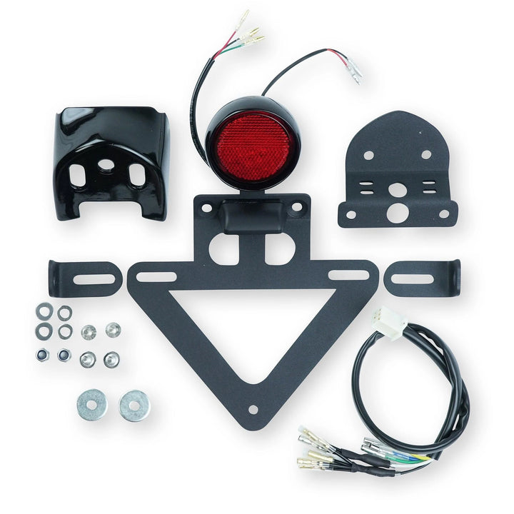 Tail tidy kit components for Royal Enfield Interceptor 650 and Continental GT 650