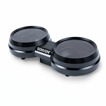 CNC aluminium speedometer case for liquid-cooled Triumph twin-clock models