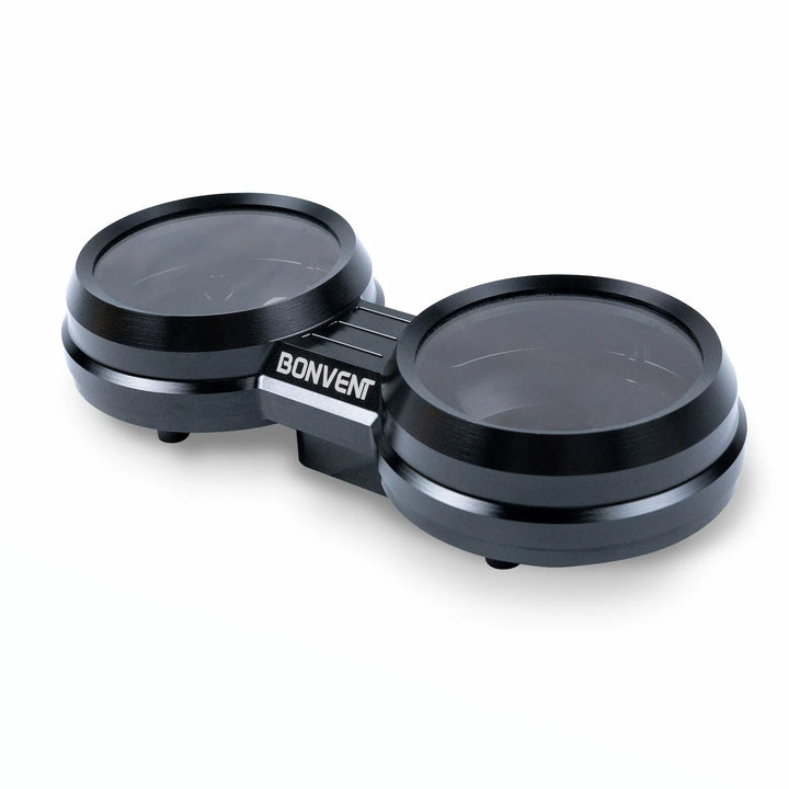 CNC aluminium speedometer case for liquid-cooled Triumph twin-clock models