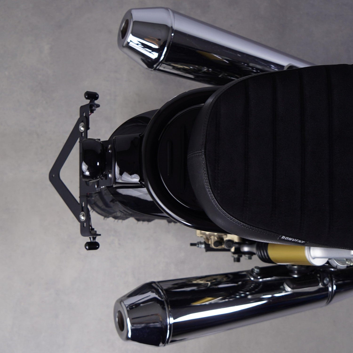 Short rear fender for Royal Enfield 650 scrambler custom build