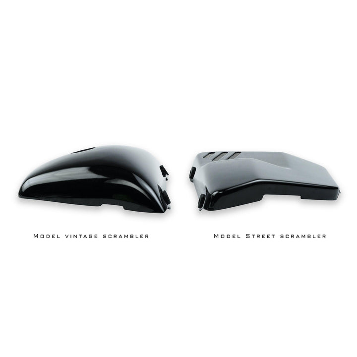 Royal Enfield Interceptor 650 slim side cover upgrade