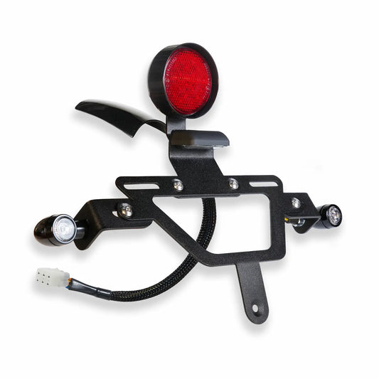Kit de suporte de placa e lanterna traseira LED E-mark para Triumph Bonneville T100 e T120