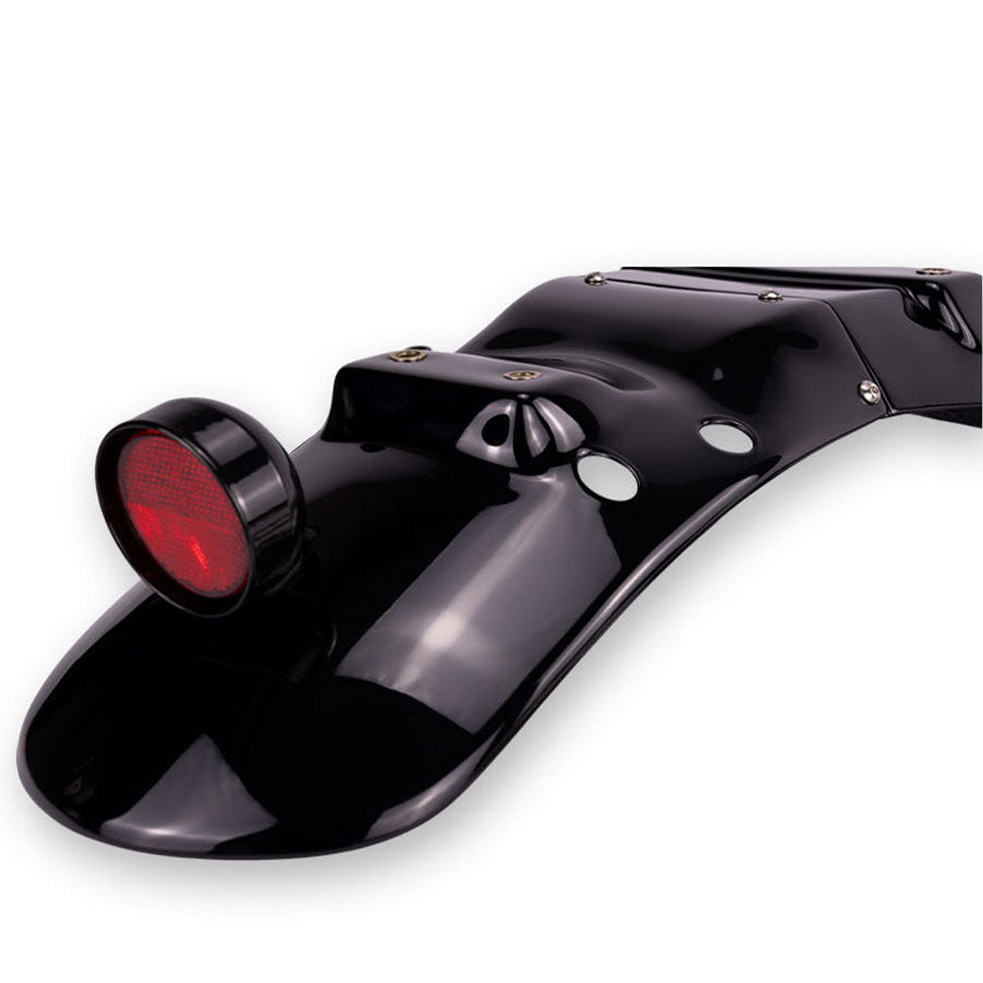 Taillight and rear mudguard for Royal Enfield Hunter 350 shown on white background in clean studio setup