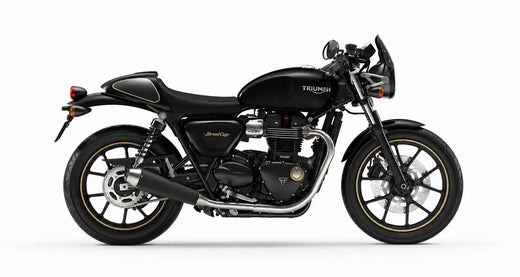 Triumph Street Cup café racer motorcycle image for Bonvent model navigation