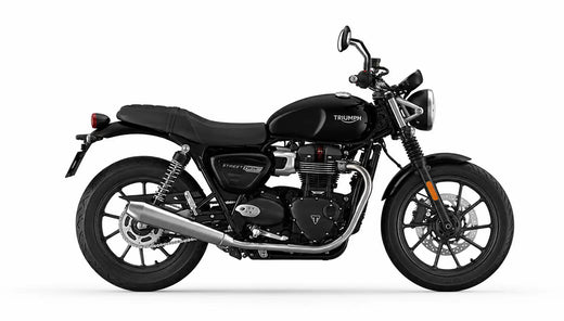 Triumph Street Twin custom motorcycle image for Bonvent model navigation