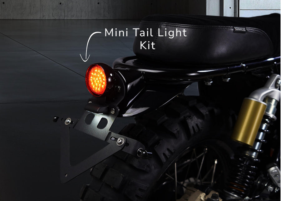 Bonvent Tail Tidy and LED light kit for Royal Enfield 650 twins