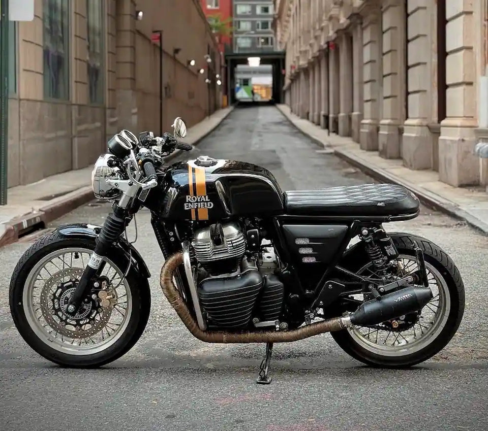 2wheelsjon's Royal Enfield Continental GT 650 in United States fitted with Interceptor 650 & GT 650 Engine Covers