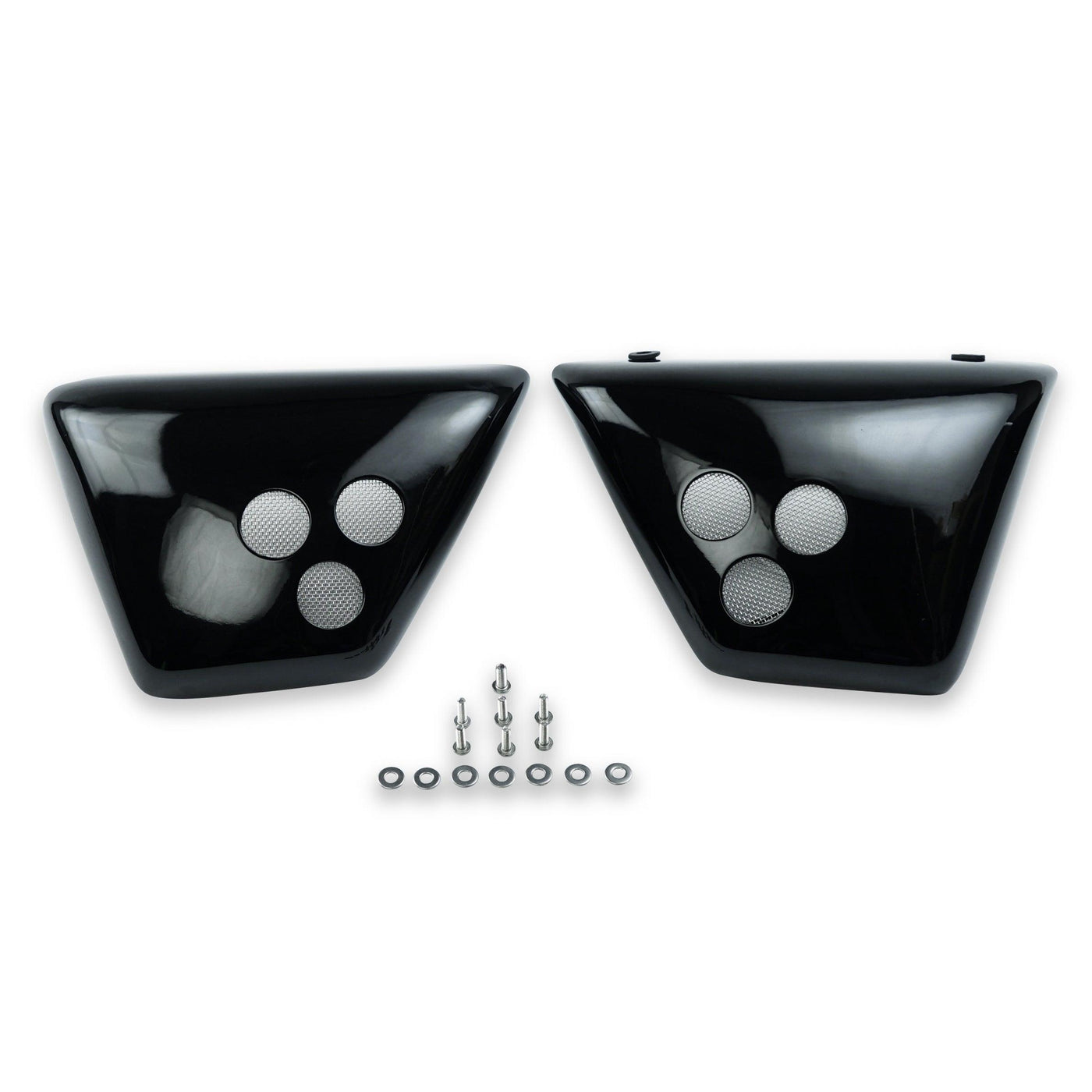 Vintage Scrambler Side Panels with improved airflow for Royal Enfield Interceptor 650